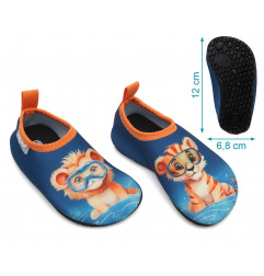 Acquasocker azul marino animales-Kiokids