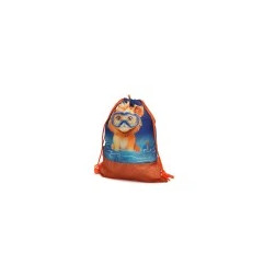 Bolsa de playa animales naranja-Kiokids