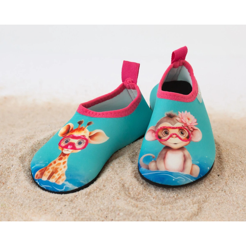 Aquasocker Animales Fucsia-Kiokids
