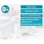 Set azul doudou y sonajero perrito-Kiokids