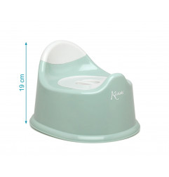Orinal infantil salvia con tapa y asa-Kiokids