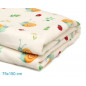 Toalla playa microfibra caracoles beige-Kiokids