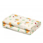 Toalla playa microfibra caracoles beige-Kiokids