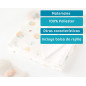 Toalla playa microfibra caracoles beige-Kiokids