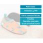 Acquasocker naranja cocodrilos-Kiokids