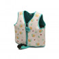 Chaleco Neopreno de natación caracoles beige-Kiokids