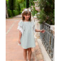 Vestido Chambray Verde Agua-Coco Ceremia