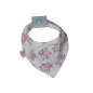 Set Babero Bandana Reversible+Tres Babitas Liberty-Todo Amor Baby