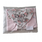 Set Babero Bandana Reversible+Tres Babitas Liberty-Todo Amor Baby