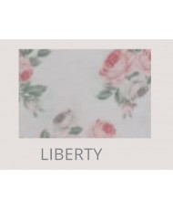 Set Babero Bandana Reversible+Tres Babitas Liberty-Todo Amor Baby