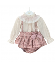 Conjunto Blusa Nidos+ Culote KAX10- Valentina Bebés