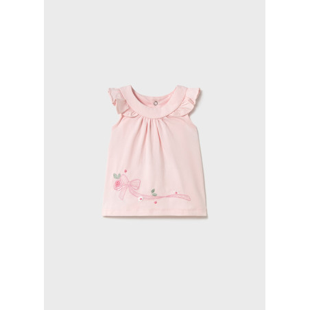 Vestido estampado recién nacida-Mayoral