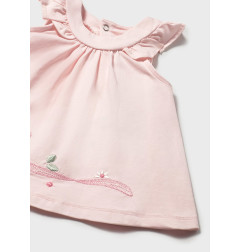 Vestido estampado recién nacida-Mayoral