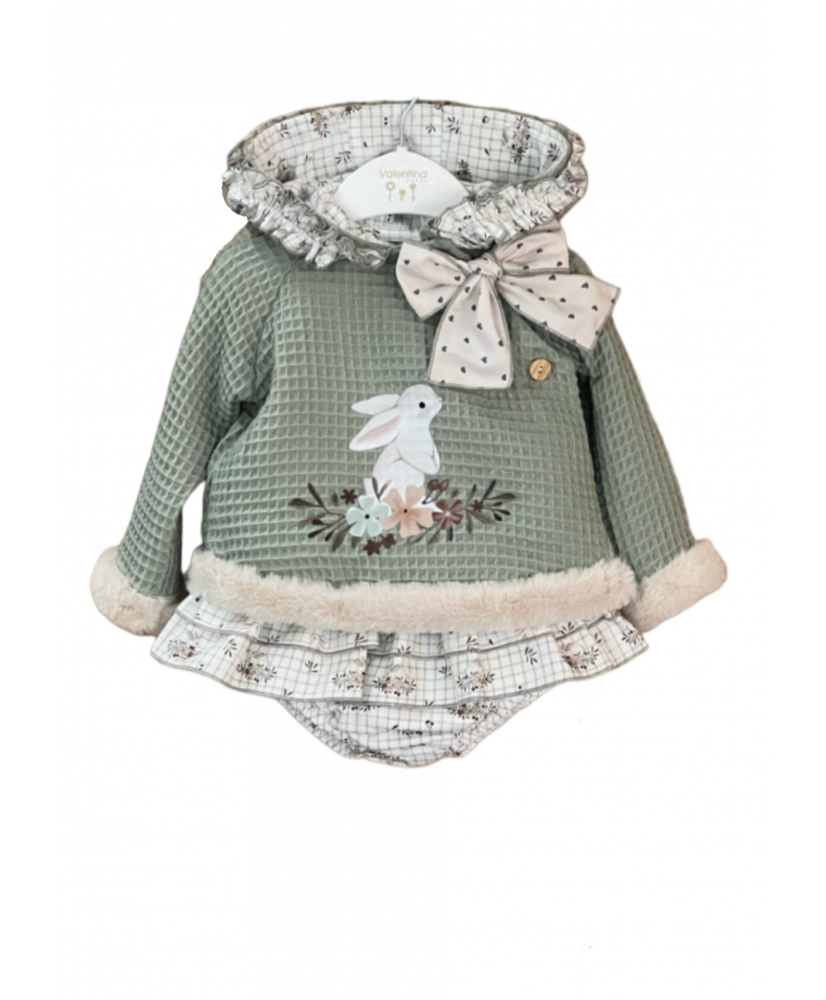 Conjunto Sudadera +Culote CONEJITO KAX70-Valentina Bebés