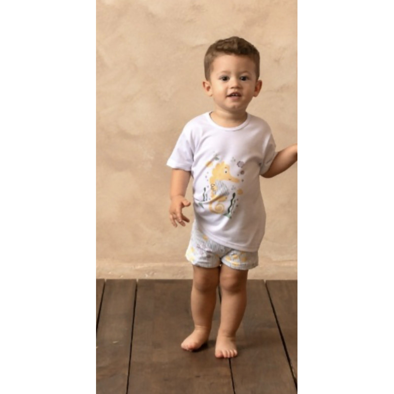 Conjunto Baño Caballito de Mar Niño-Alida Kids