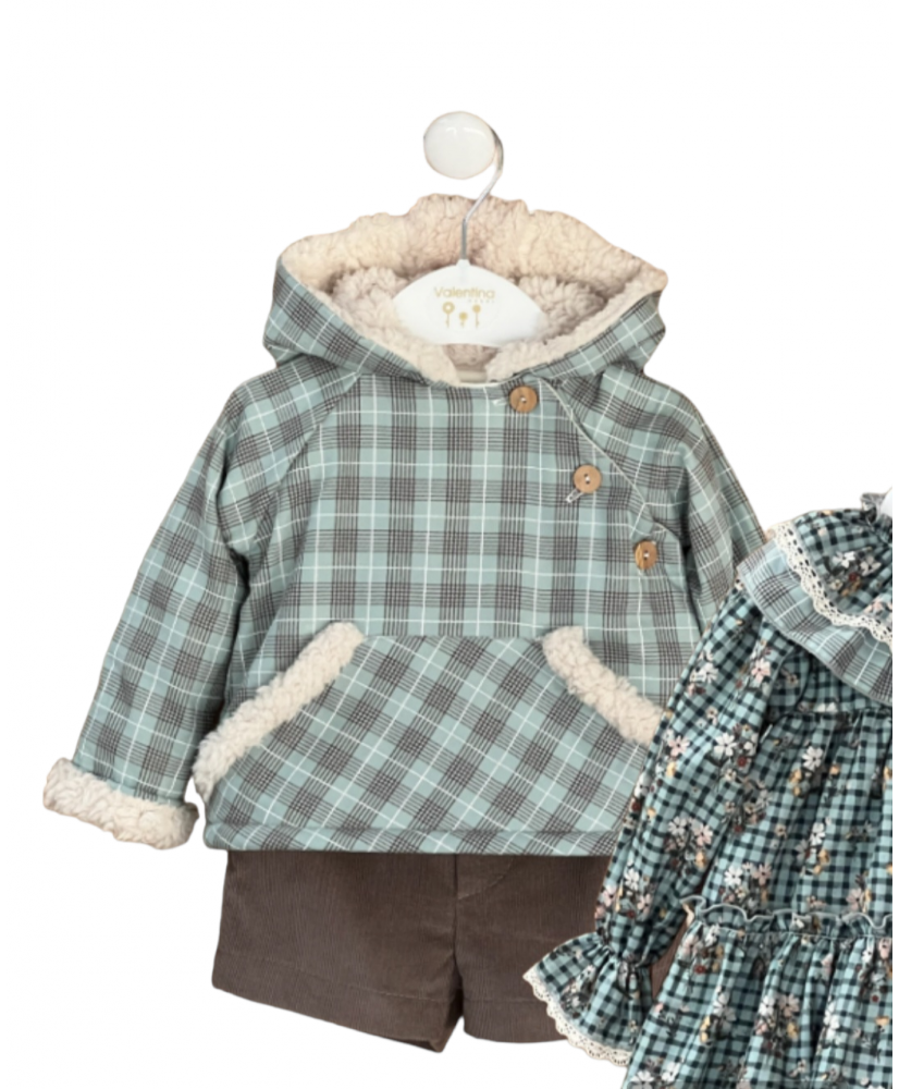 Conjunto Sudadera con Capucha+Pantalón KAX144-Valentina Bebés