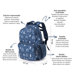 Mochila Infantil Magical Forest Personalizable-Tutete