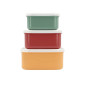 3 Cajas Almuerzo Funny Letters-Tutete