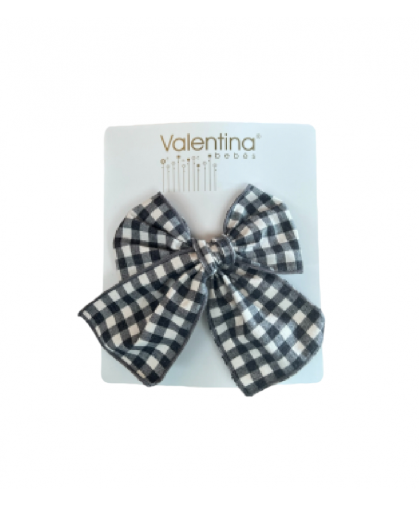 Lazo Vichy Gris LP14-Valentina Bebés