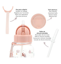 Botella Plástico Geometric Nature Personalizable-Tutete