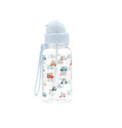 Botella Plástico City Cars Personalizable-Tutete
