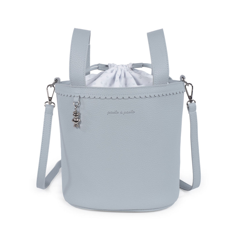 BOLSA BUCKET ICON SKY Azul-Pasito a Pasito