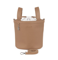 BOLSA BUCKET ICON CARAMEL-Pasito a Pasito