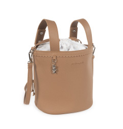 BOLSA BUCKET ICON CARAMEL-Pasito a Pasito
