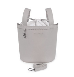 BOLSA BUCKET ICON SMOKE Gris-Pasito a Pasito