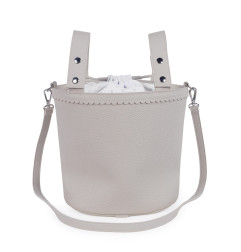 BOLSA BUCKET ICON SMOKE Gris-Pasito a Pasito
