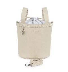 BOLSA BUCKET ICON CREAM-Pasito a Pasito