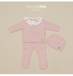 Primera Puesta Básico  Rosa Empolvado-Pangasa