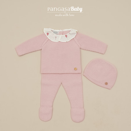 Primera Puesta Básico  Rosa Empolvado-Pangasa