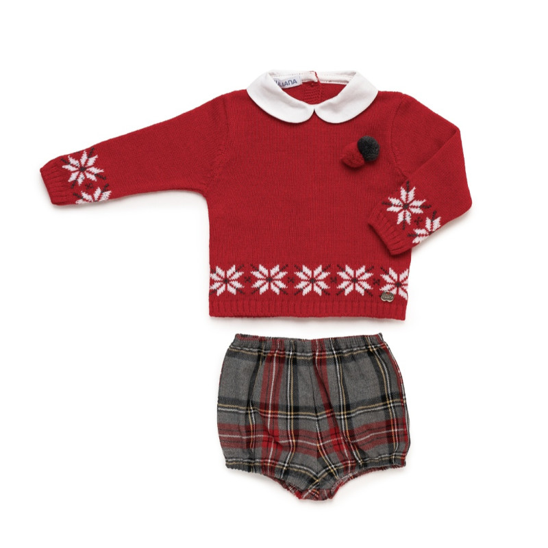 Conjunto Pantalón Rojo-Juliana