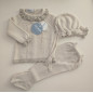 Conjunto 3 Piezas Dos Tachones Crena/Beig-Juliana