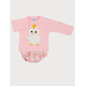 Conjunto 2 Piezas Braga Familia Pollito Rosa-Sardon