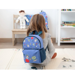 Mochila azul-Kiokids