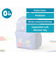 Mochila azul-Kiokids