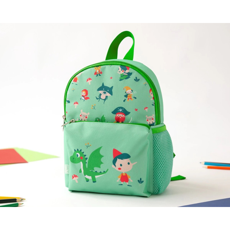 Mochila verde-Kiokids Mochila verde-Kiokids