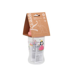 Botella 350ml rosa-Kiokids