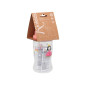 Botella 350ml rosa-Kiokids