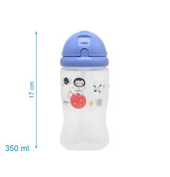 Botella 350ml azul-Kiokids