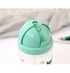 Botella 350ml verde-Kiokids