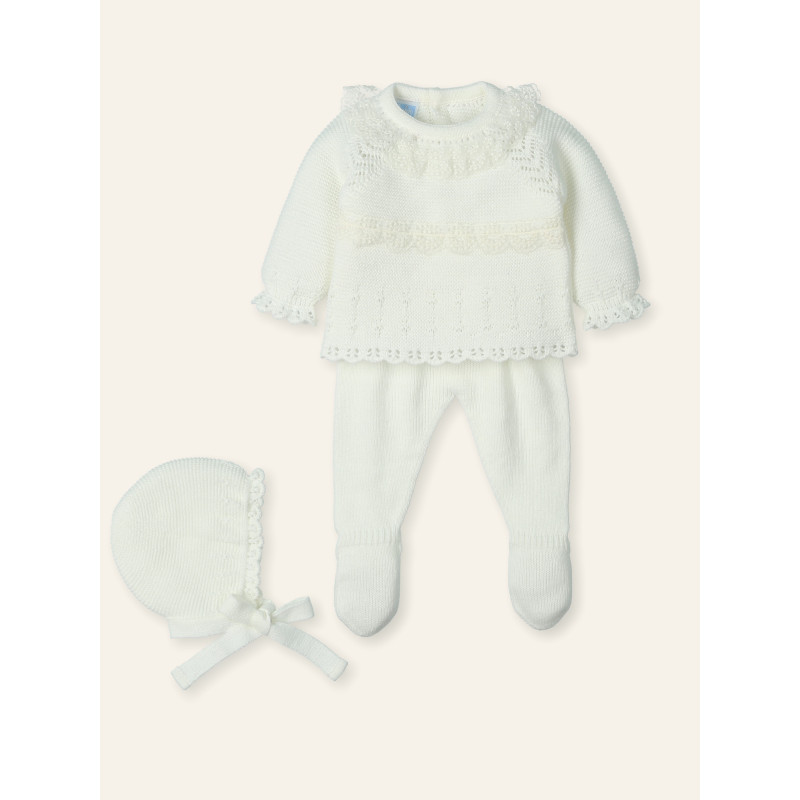 Conjunto Bebé Crudo-Mac Ilusion