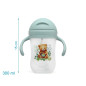 Taza aprendizaje 300ml con asas oso sage-Kiokids