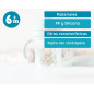 Taza aprendizaje 300ml con asas oso sage-Kiokids
