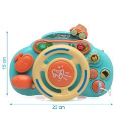 Volante de juguete musical con sonidos-Kiokids