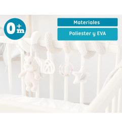 Peluche espiral osito beige con caja-Kiokids