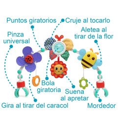 Arco de Actividades para Cuna o Carrito-Kiokids