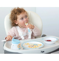 Vajilla infantil para bebé león-Kiokids